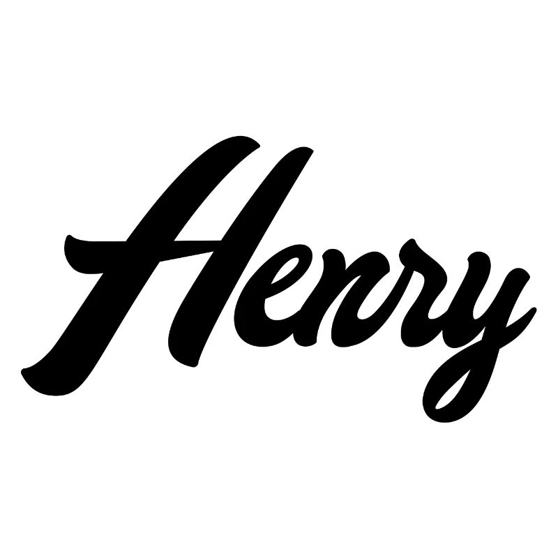 Henry Name Schwarz
