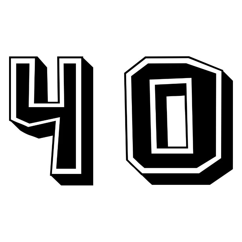 40. 40 YEARS. 40th ANNIVERSARY. 40TH ANNIVERSARY.