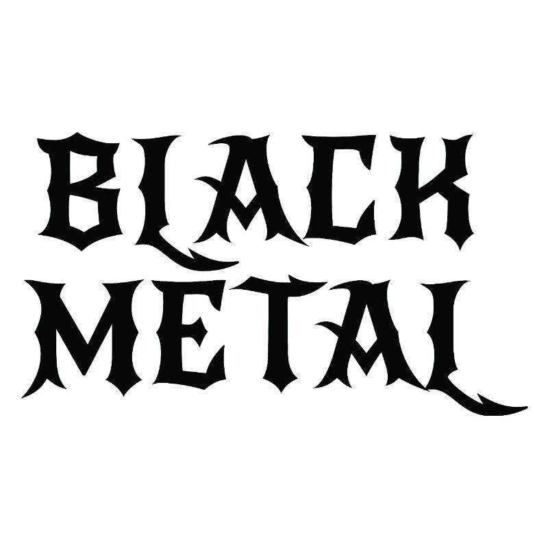 Conception du logo Black Metal