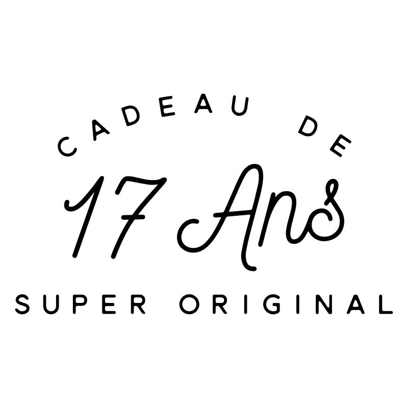 Cadeau 17 ans 
