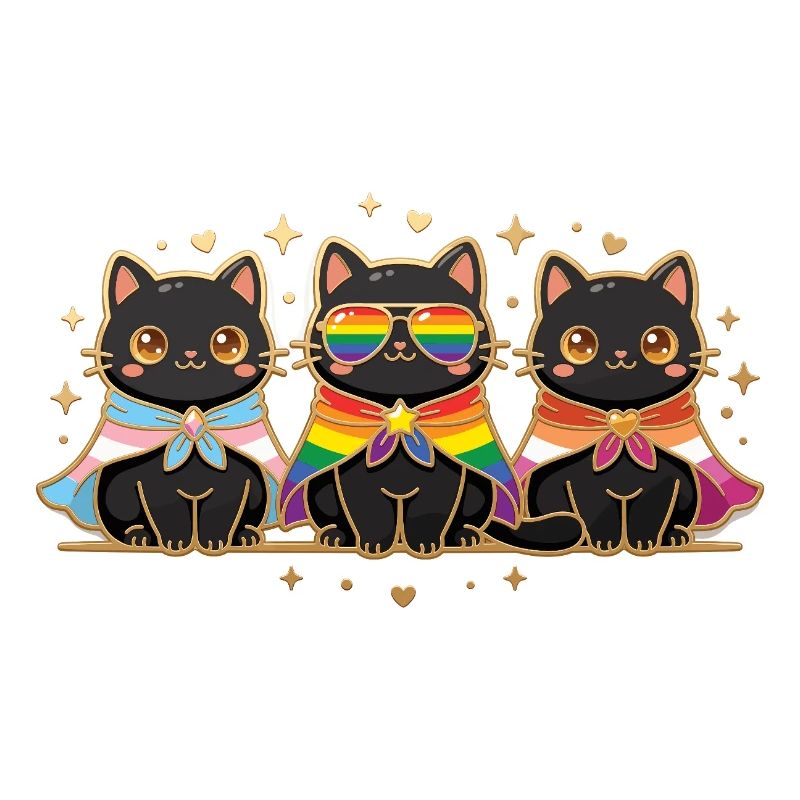 LGBTQ-Pride-Monat – Rainbow Cats