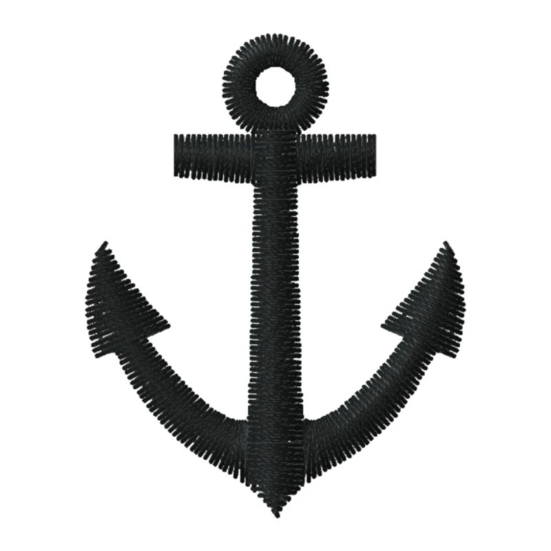 Ancre brodée