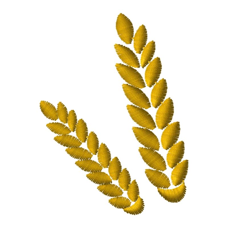 Grain brodé
