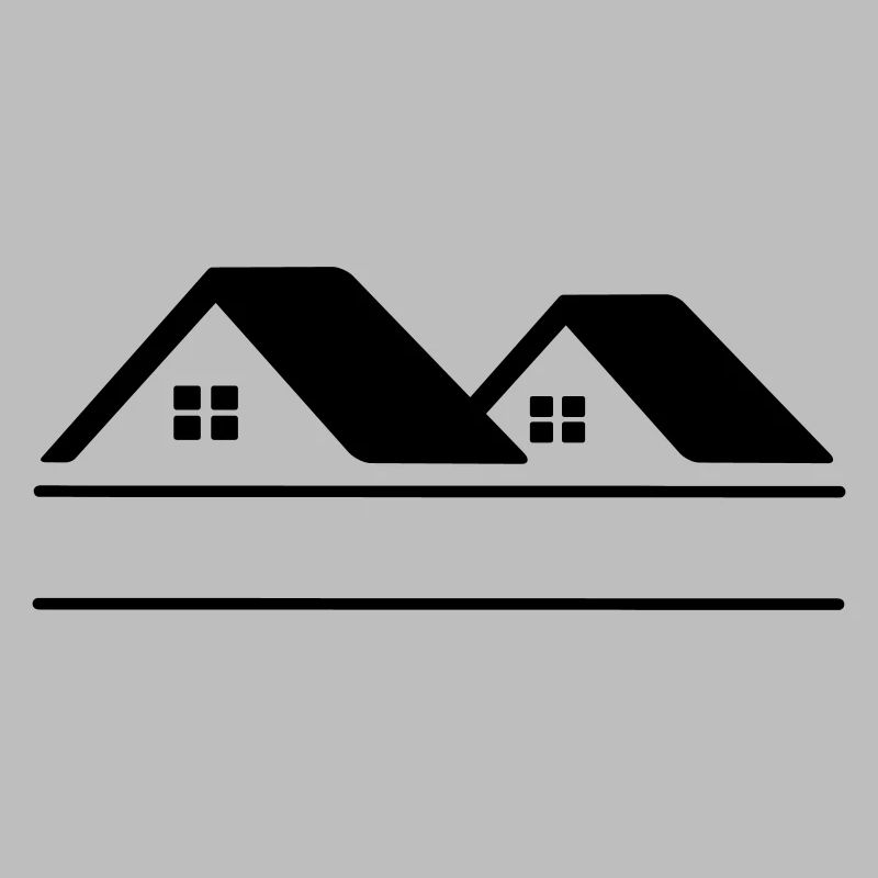 Bannière de texte Maisons