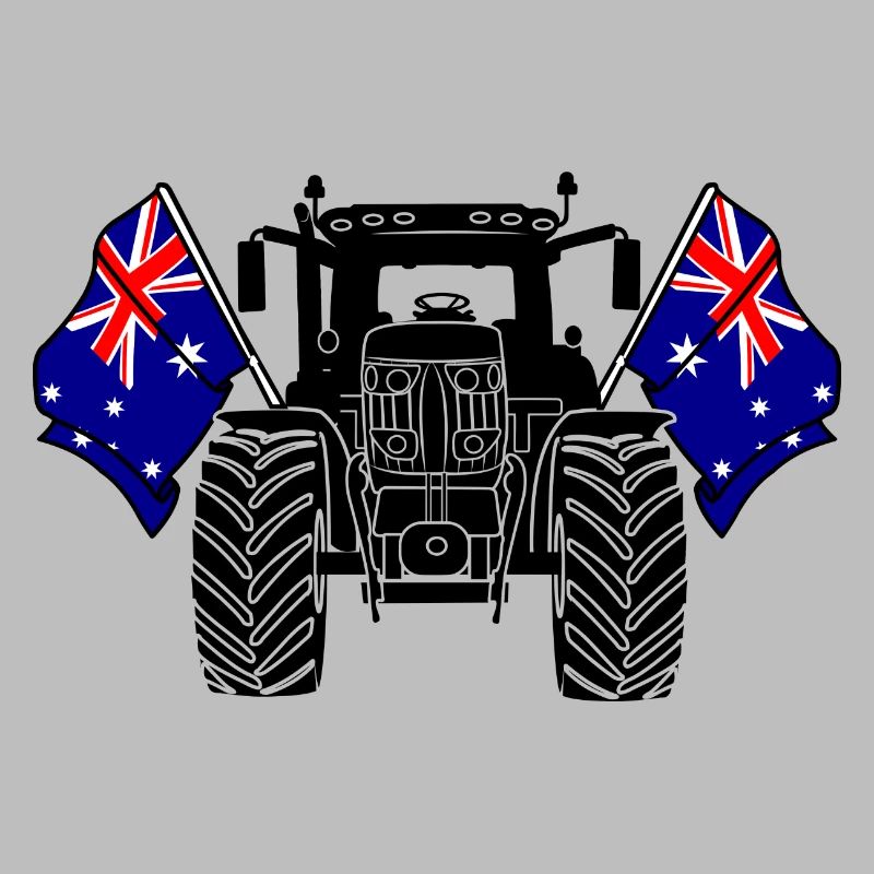Tractor two flags Australia