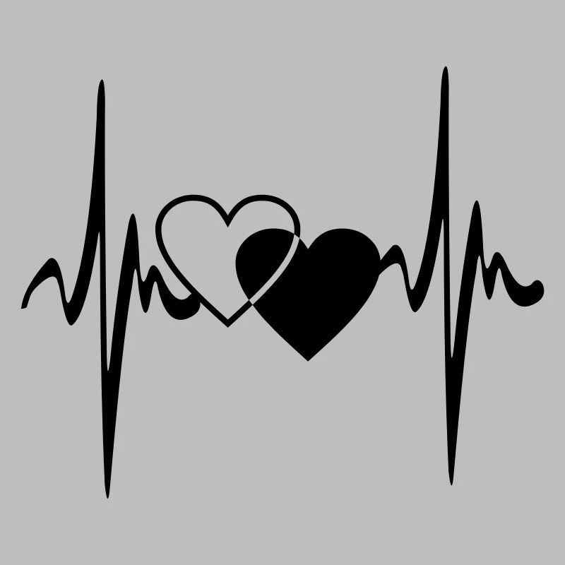 Two hearts heartbeat