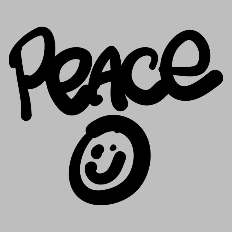 Peace design. Graffiti style