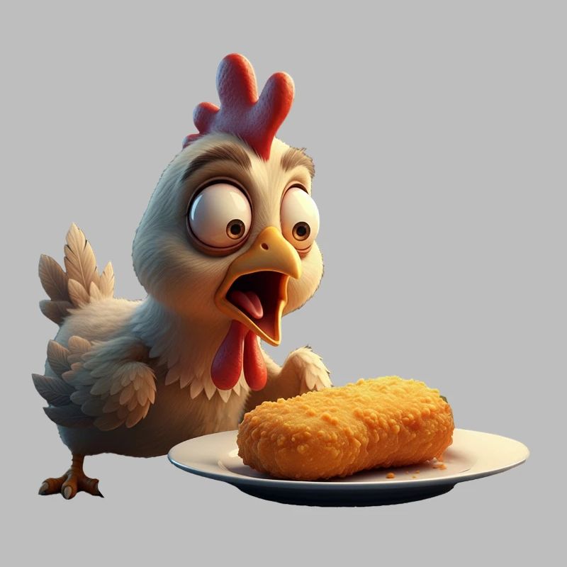 Poulet Mécontent