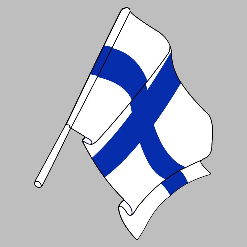 Drapeau de la Finlande