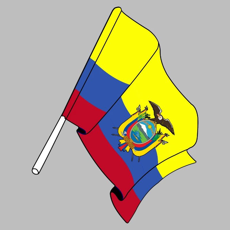 Flag Ecuador