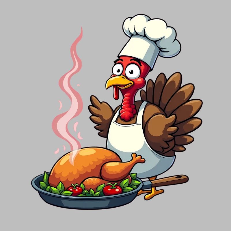 Cuisinier de dinde de Thanksgiving