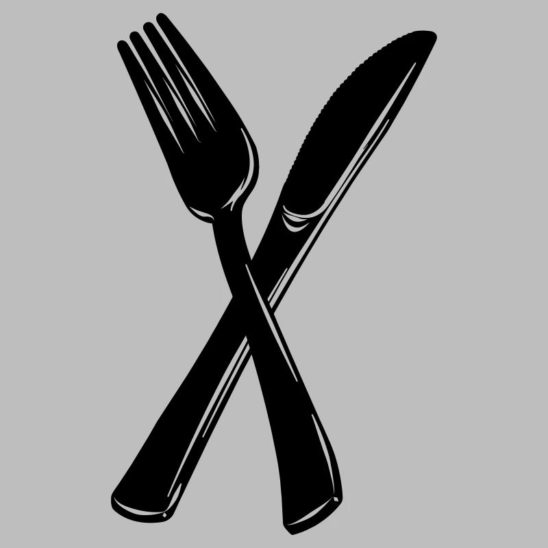 Knife and fork