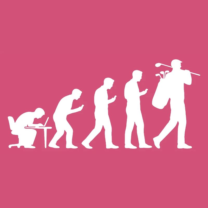Evolution Golf Funny Gift for Golfers Men