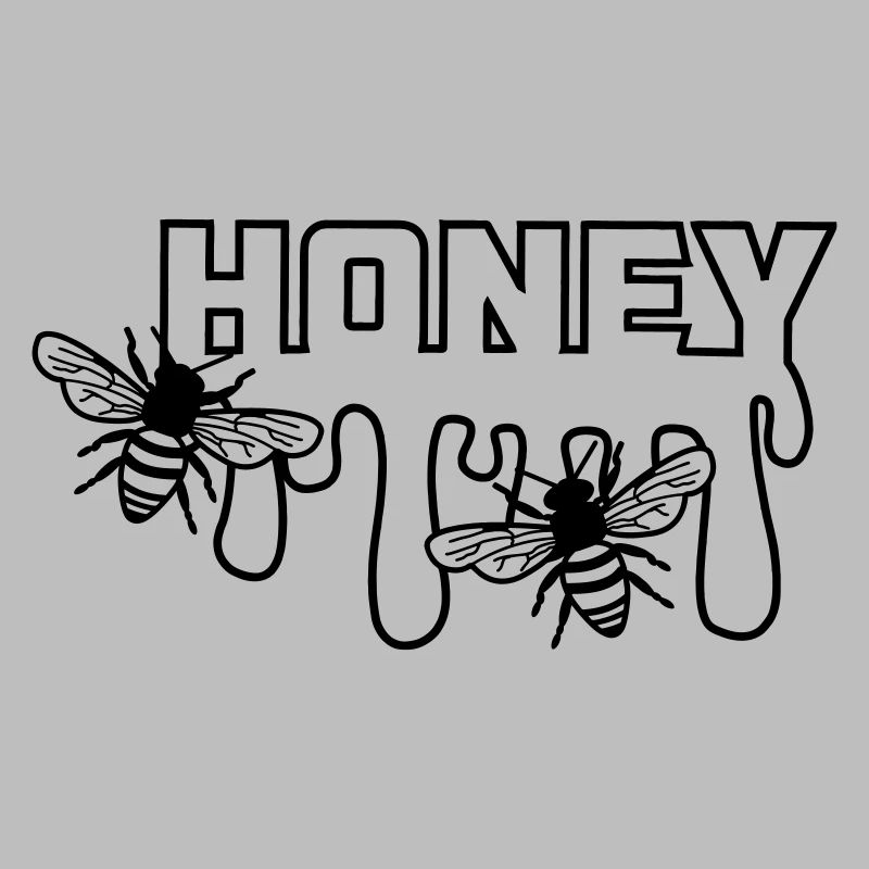 Dripping honey