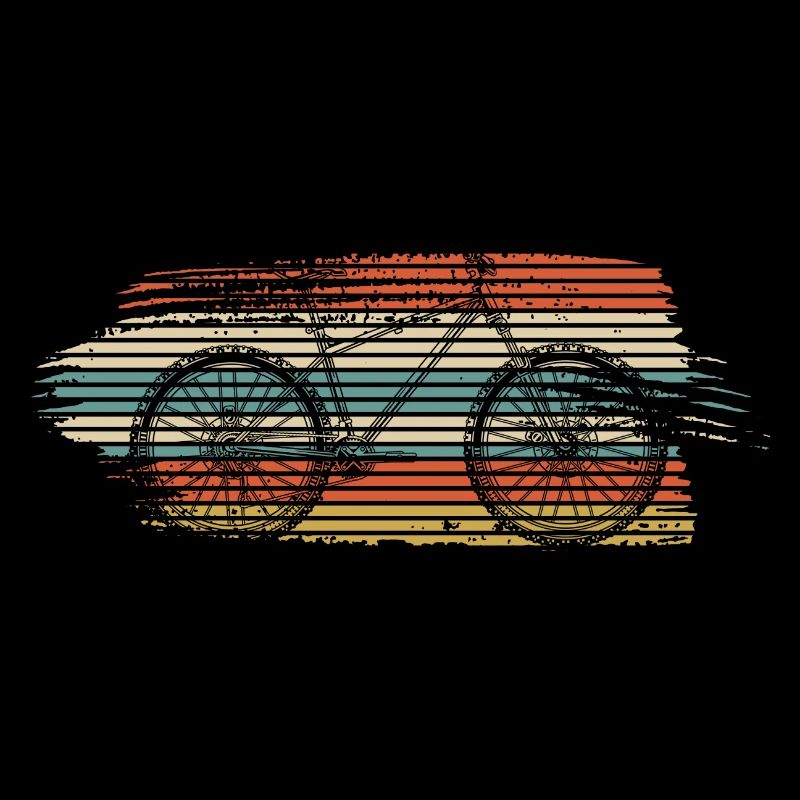 Lunettes de soleil rétro Sunset Stripes
