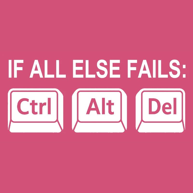 Programmer Shortcut Geek IT Support Computer