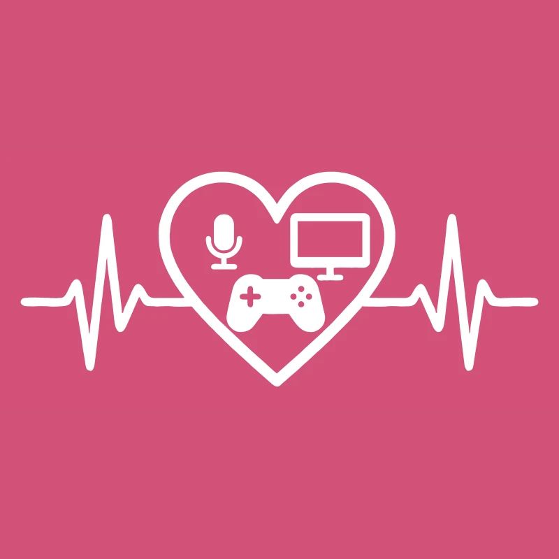 Streaming Gamer Heart Micro Screen Controller