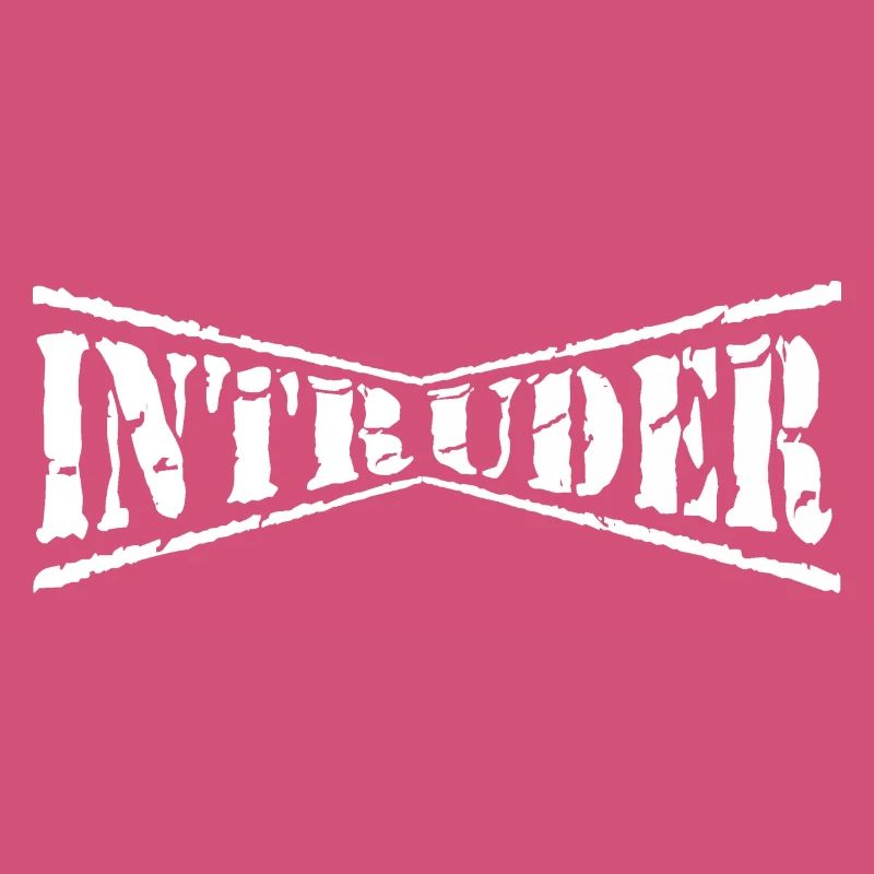 intruder hacker eindringling clan sticker computer