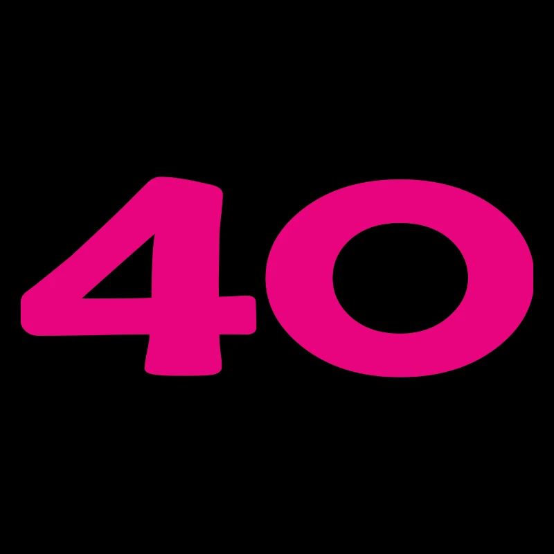 40. 40 YEARS. 40th ANNIVERSARY. 40TH ANNIVERSARY.