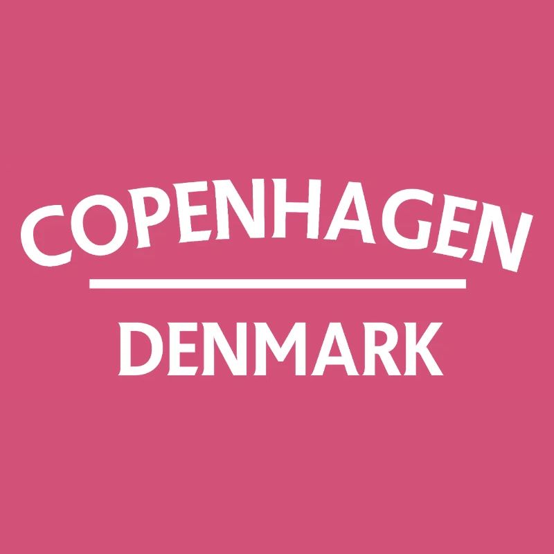 Copenhague – Danemark Textdesign