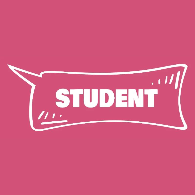 Speech Bubble Student