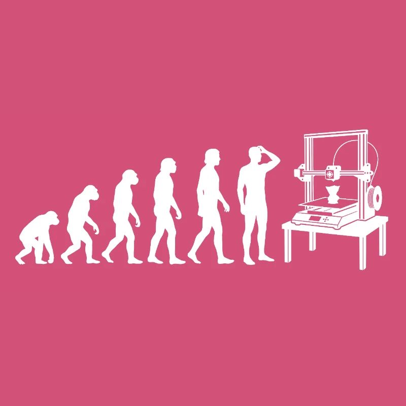 3D Printing Evolution – From Monkey to Maker
