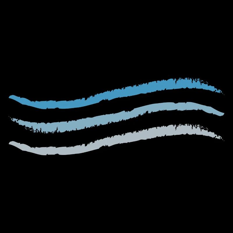 3 dirty lines blue to grey wave