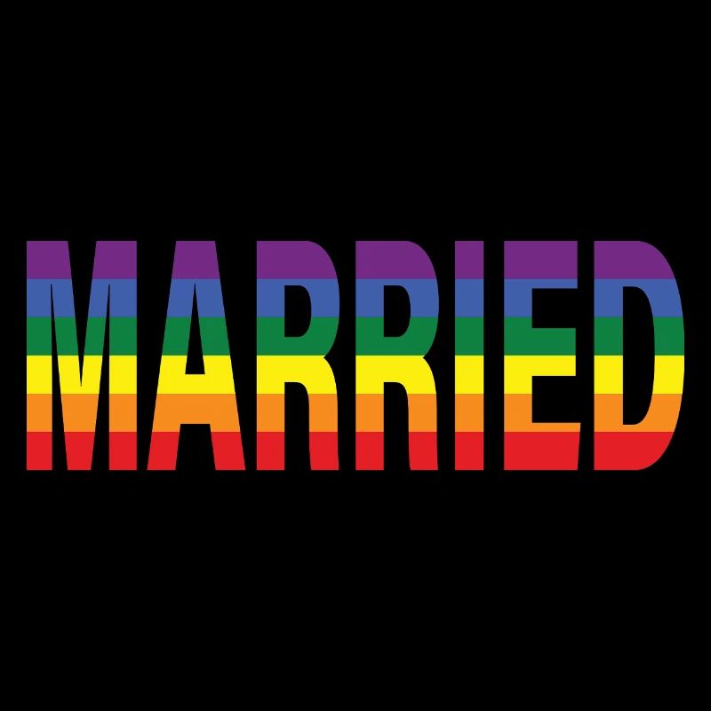 Verheiratet im Regenbogen