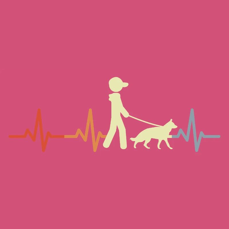 German Shepherd Cardiogram