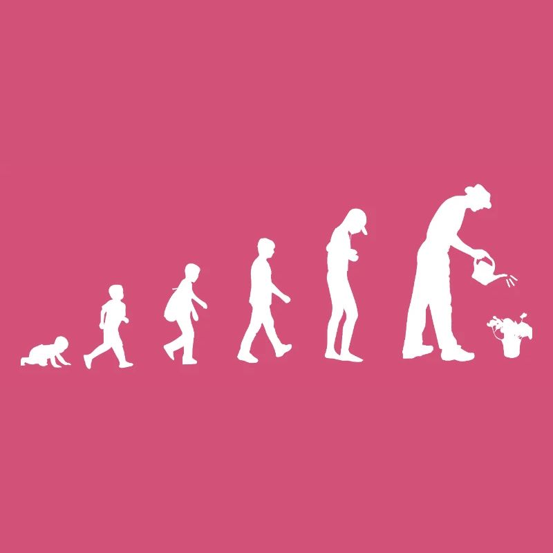 Évolution du bébé au jardinier