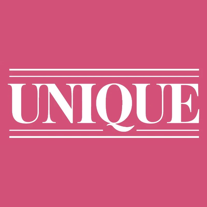 unique, unique, unique valeur de soi unique