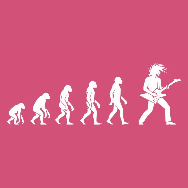 Evolution der Gitarrenkunst Rock n Roll