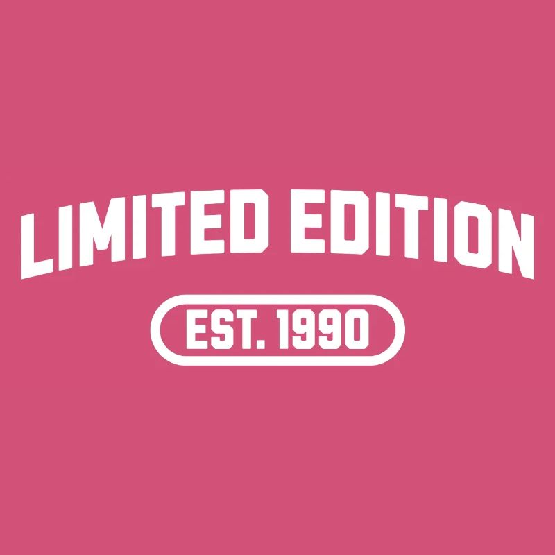 Limited Edition 1990 Geburtstag