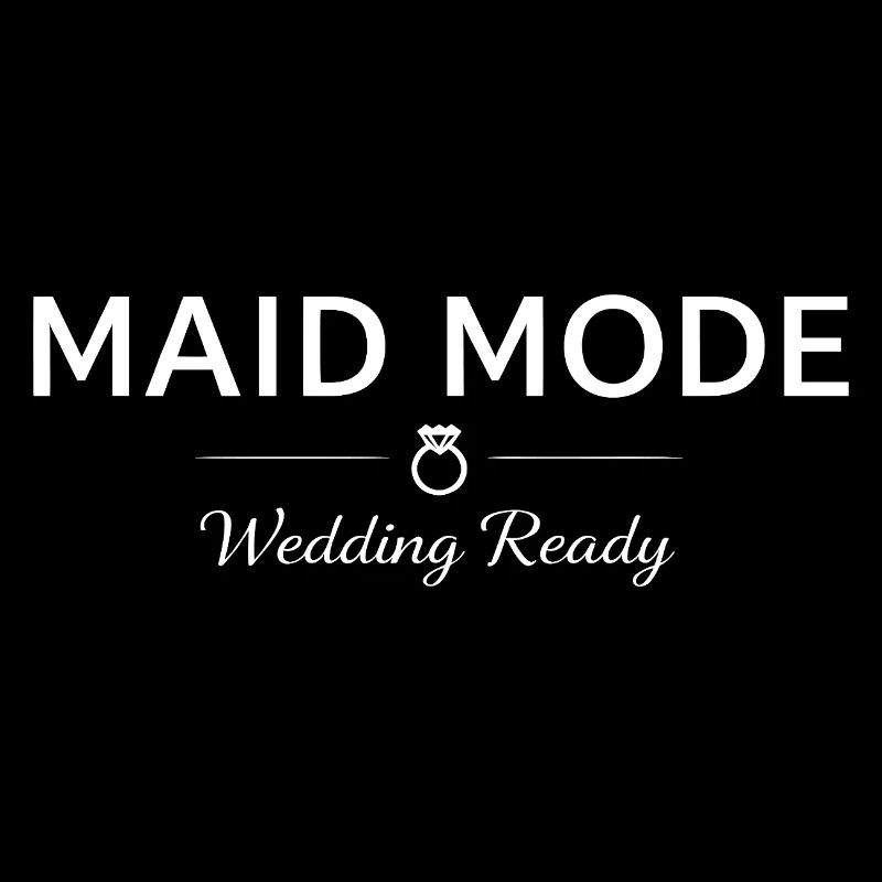 Maid Mode Hochzeitsfertiges Brautjungfernparty-Team