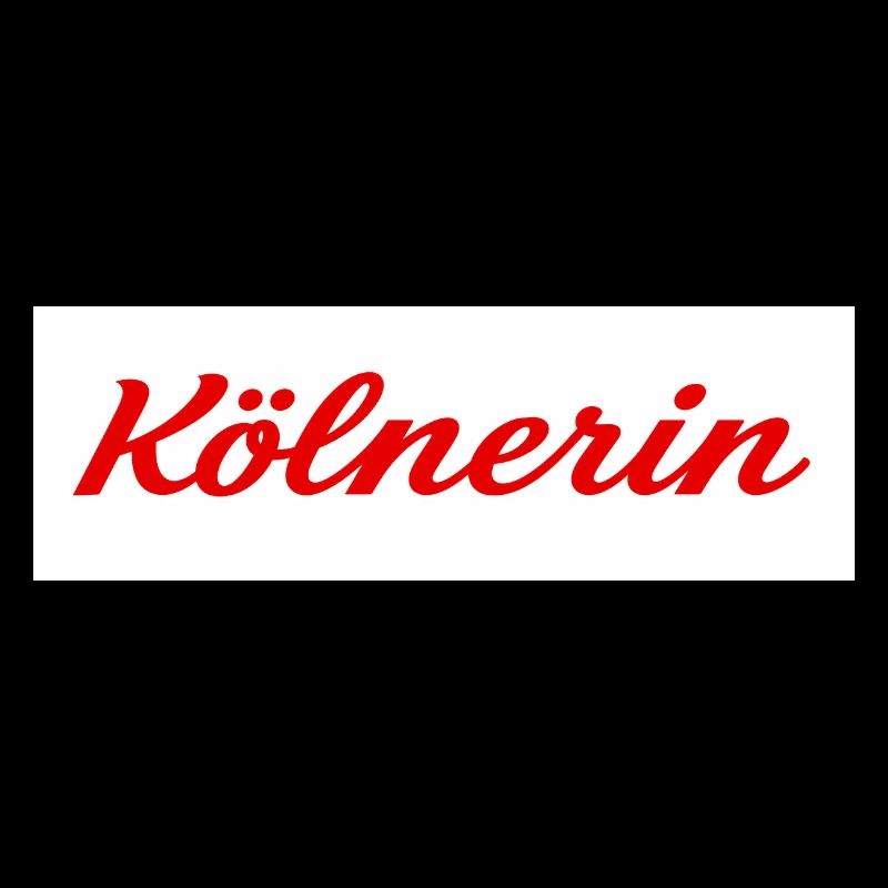Kölnerin Schriftzug