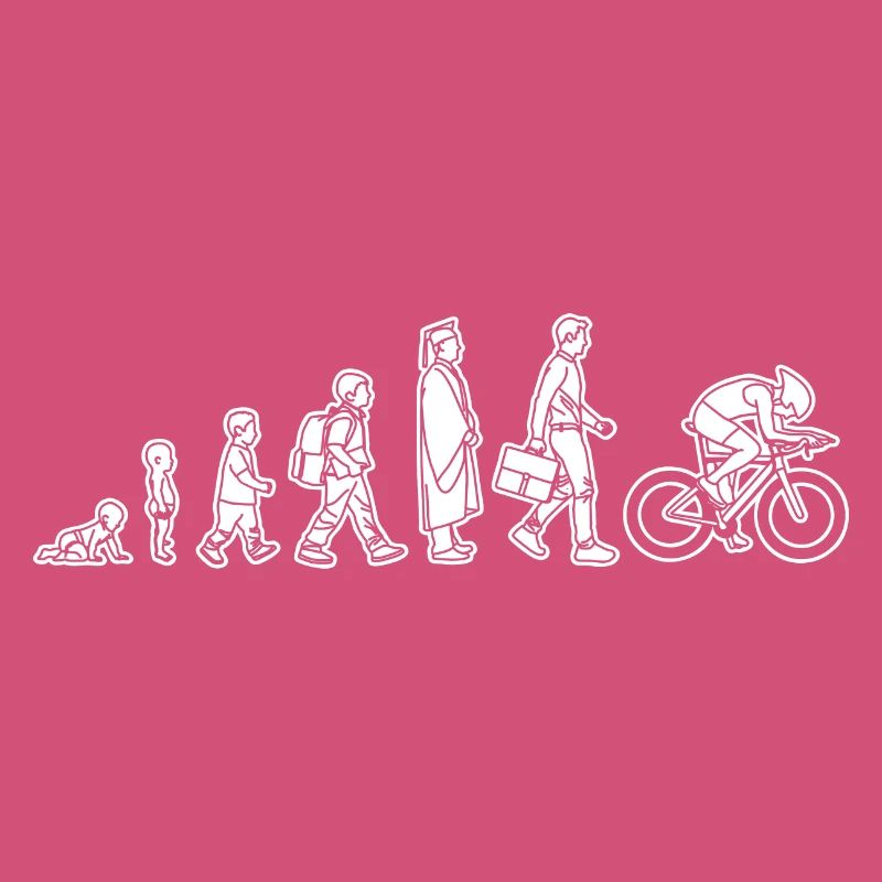 Evolution of a cyclist