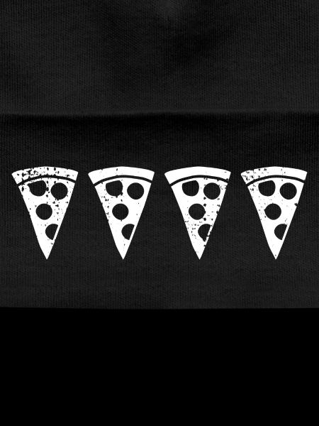 Tranche de pizza rétro