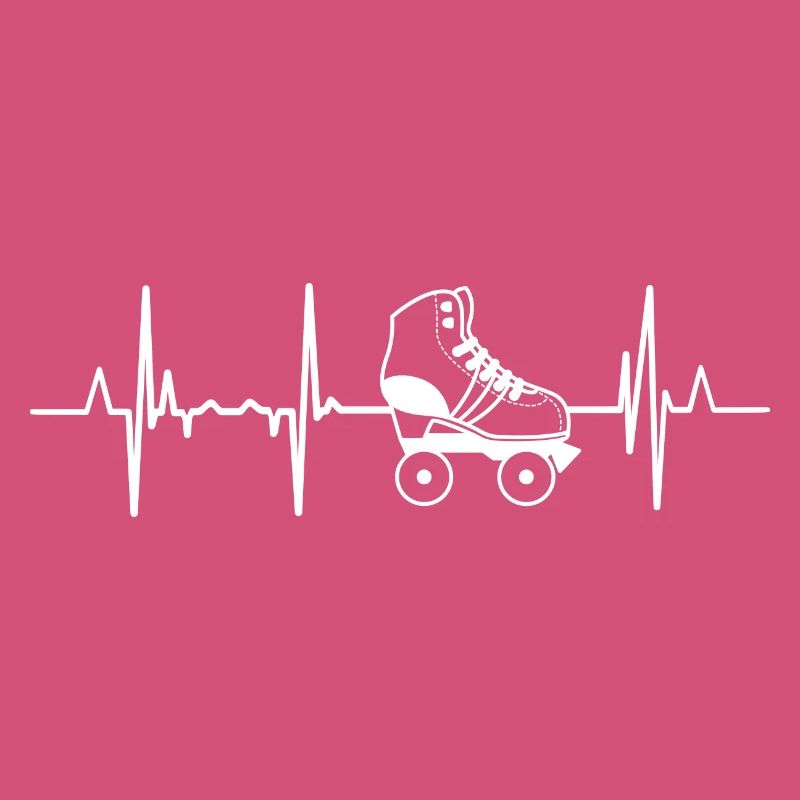 Rollerskates Herzschlag