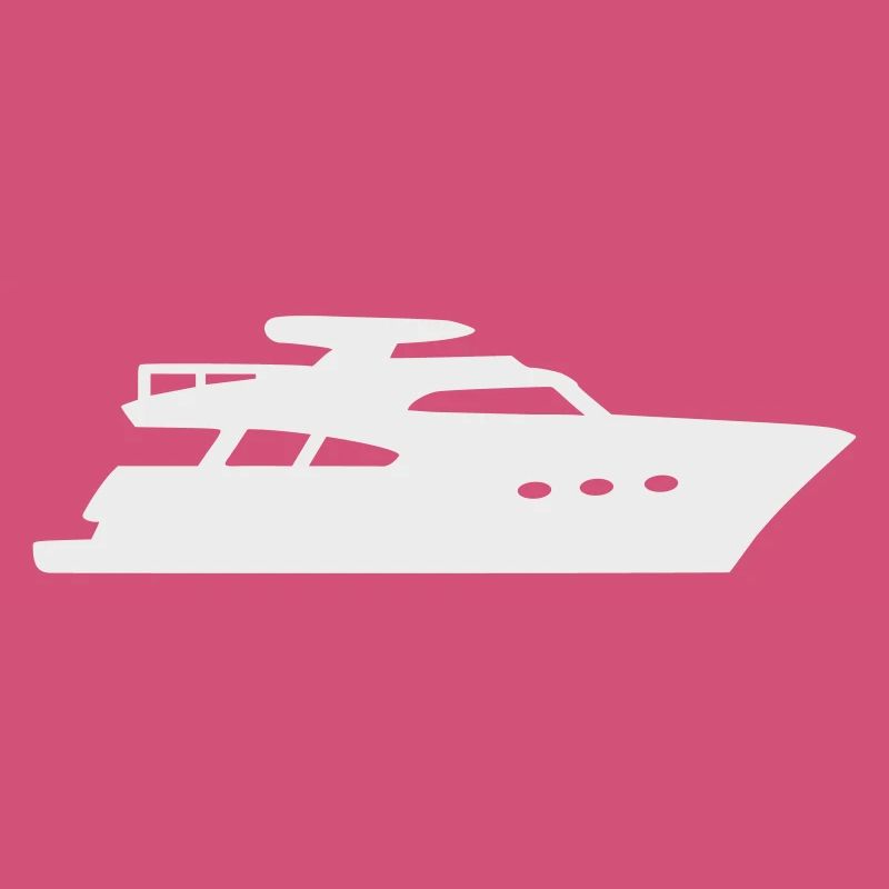 Yacht Silhouette Motorboot