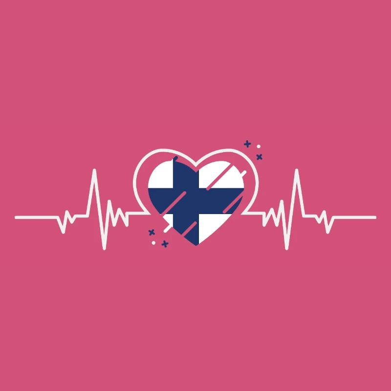 Finnland Herzfrequenz-Ticket Geschenk