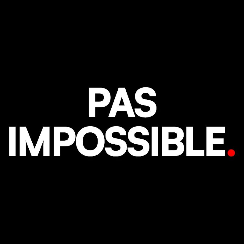 PAS IMPOSSIBLE | Expression humour minimaliste
