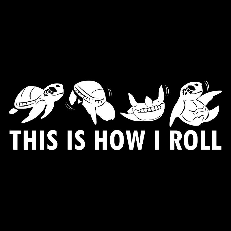 So rolle ich Turtles