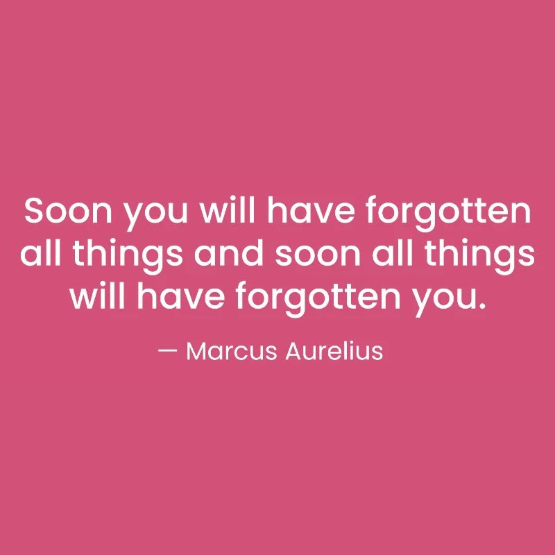 Marcus Aurelius Stoic Quote Design