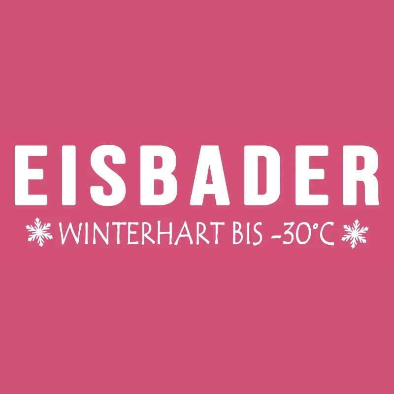 Eisbader Winterhart Winterbader Winter Eisloch