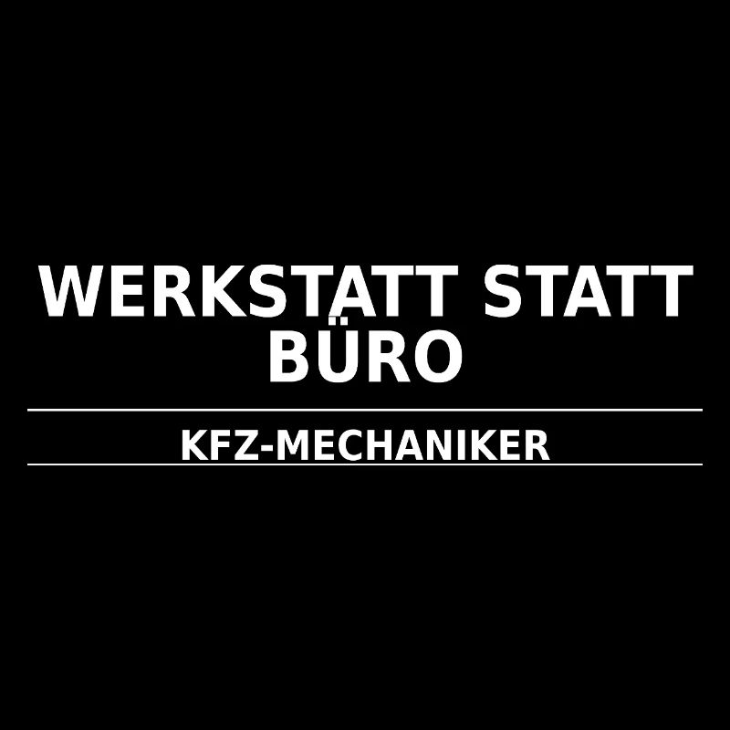 Workshop instead of office – CAR MECHANIC