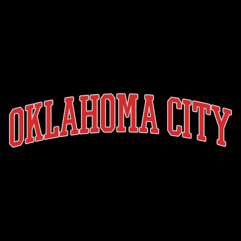 Oklahoma City Bogen-Schrift