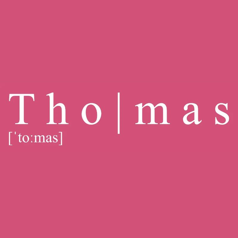 Thomas Définition Typographie