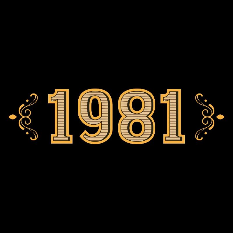 Légende depuis 1981 rétro 1981