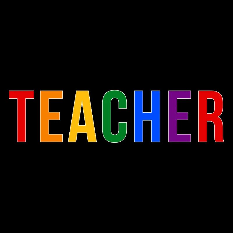 Style typographique des enseignants LGBTQ Pride dans le look des années 90