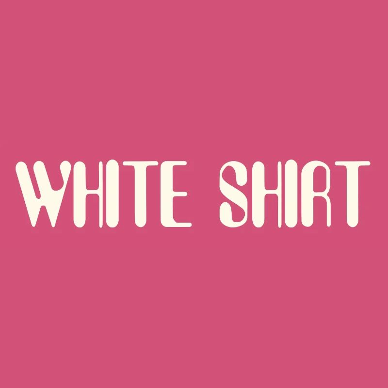Chemise blanche | Chemise de chanson | Pull à bande